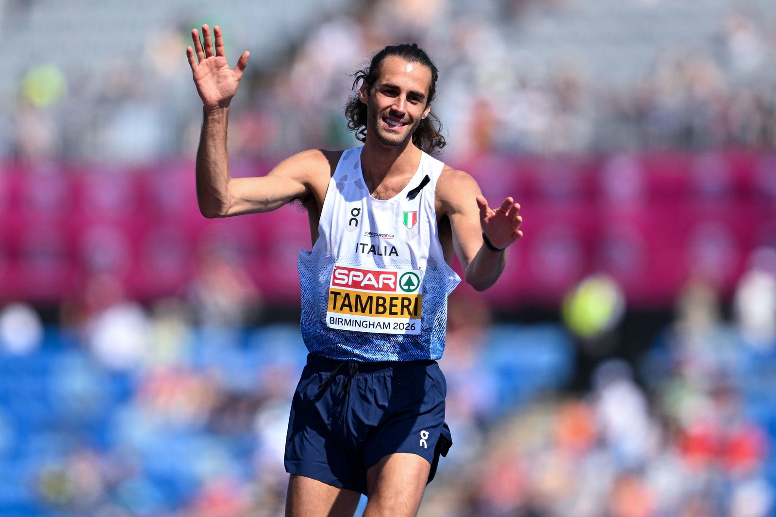 Titelverteidiger Gianmarco Tamberi schaffte es ins Hochsprung-Finale.