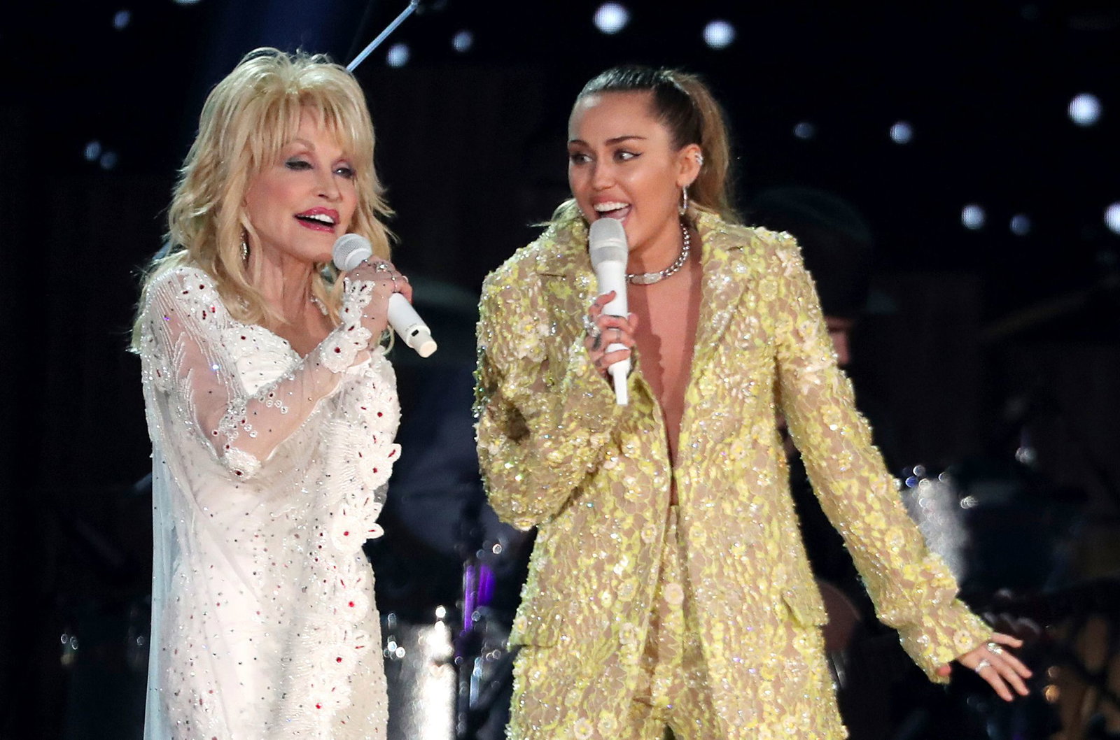 Dolly Parton war die Patentante von Miley Cyrus. (Archivfoto) 