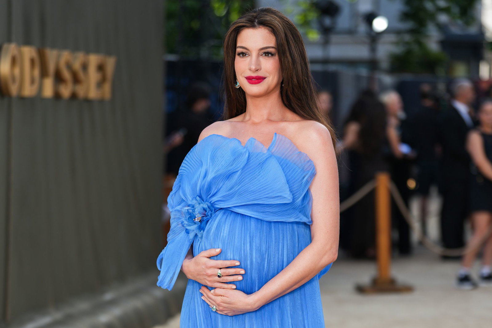 Hathaway erwartet ihr drittes Kind. (Archivbild)