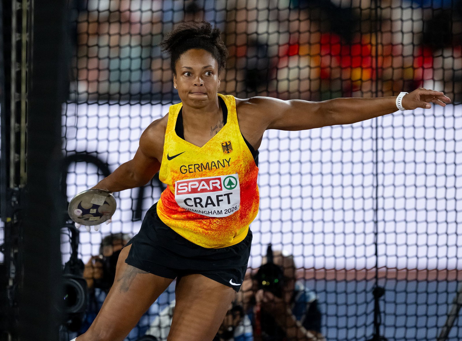 Shanice Craft holte erstmals Silber bei einer EM.