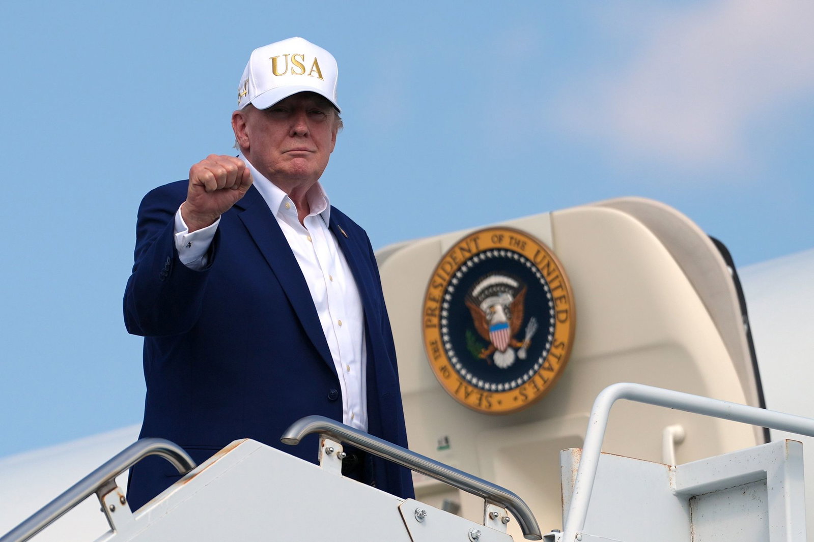 Trump vergleicht das diplomatische Tauziehen mit dem Iran mit einem Schachspiel. 
