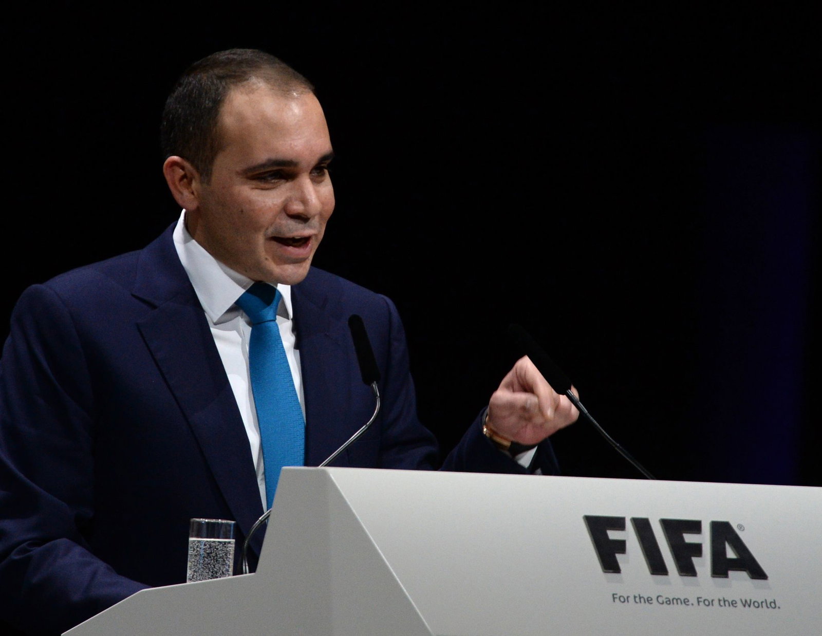 Trat gegen Infantino bei der Präsidentschaftswahl der FIFA 2016 an: Prinz Ali bin al-Hussein aus Jordanien. (Archivbild)