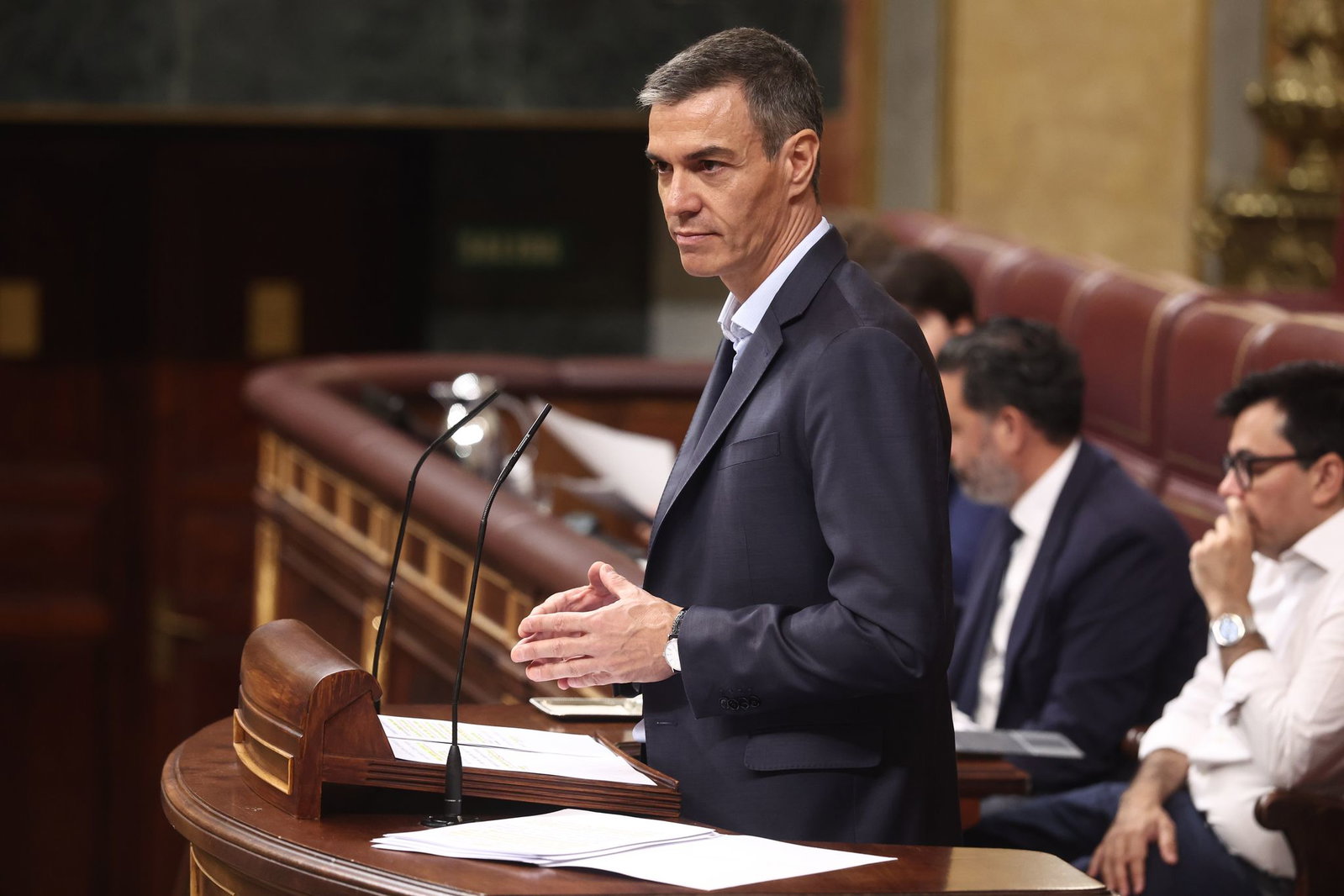 Spaniens Regierungschef Pedro Sánchez hat Falschinformationen in sozialen Netzwerken für den Massenandrang auf die Nordafrika-Exklave Ceuta von Ende Juli mitverantwortlich gemacht. (Archivbild)