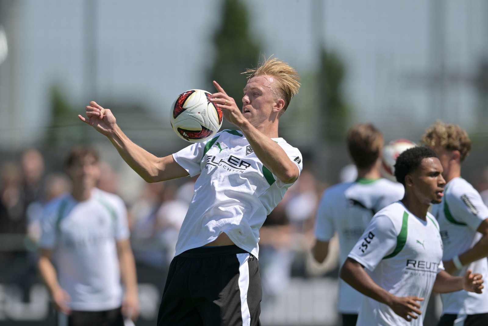 Doppelt getroffen für Gladbach: Isac Lidberg. (Archivbild)