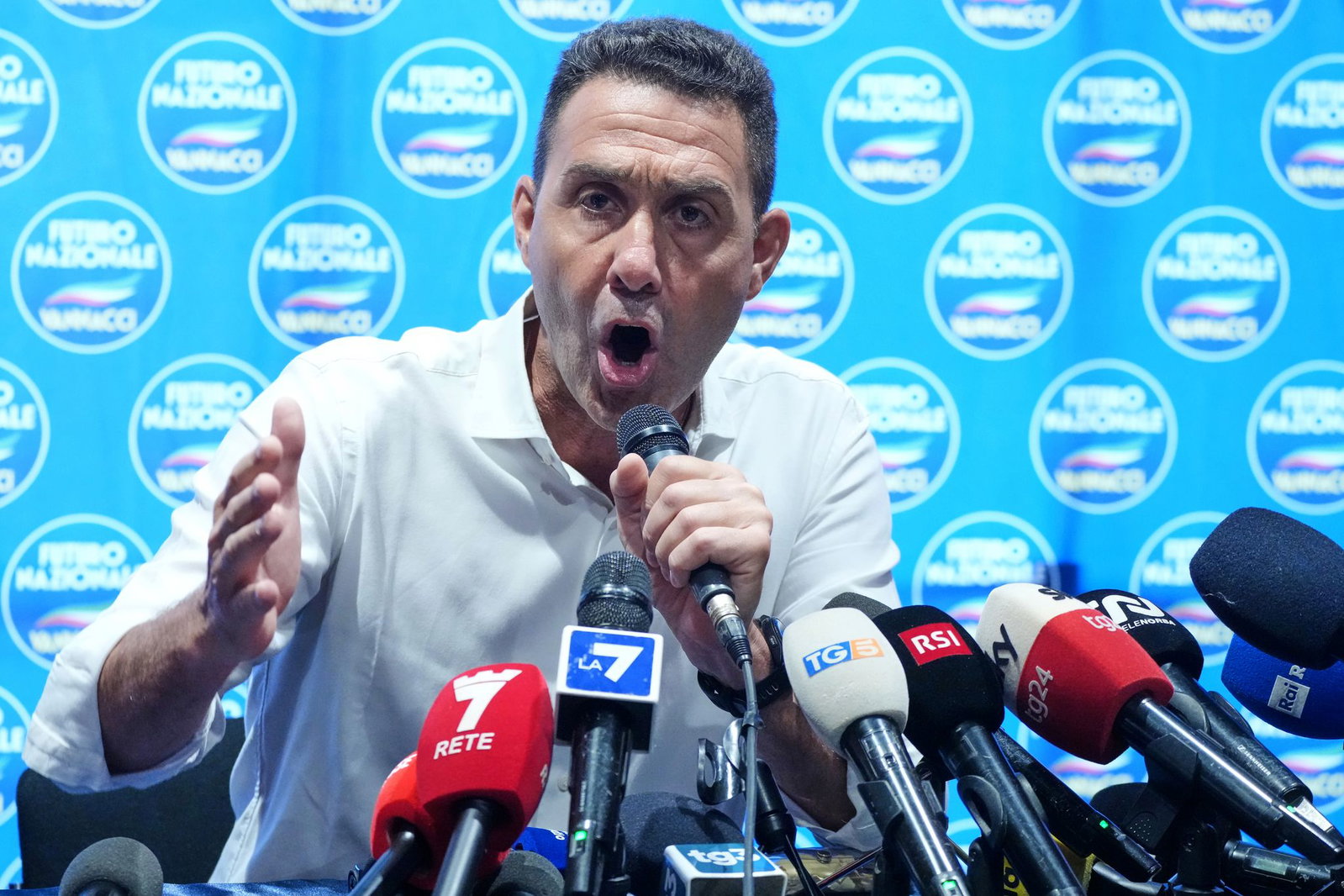 Der ehemalige italienische General Roberto Vannacci sitzt im Europaparlament in derselben Fraktion wie die AfD. (Archivbild) 