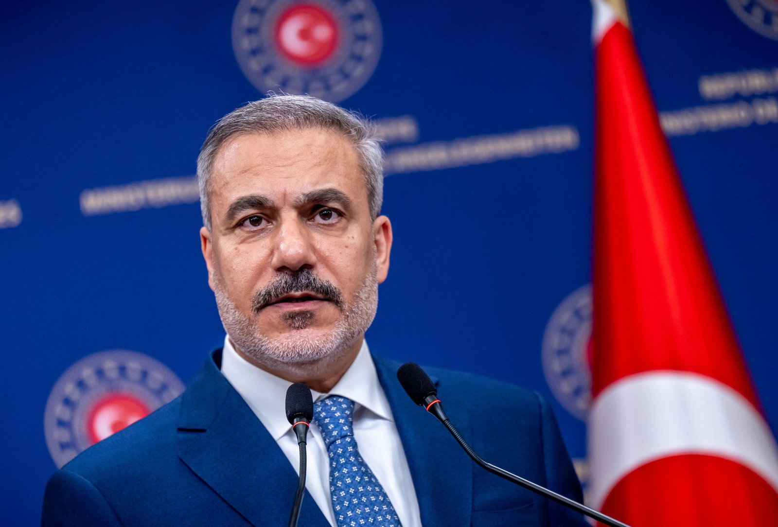 Außenminister Hakan Fidan sieht den «Mekka-Verteidigungspakt» als historischen Meilenstein. (Archivbild)