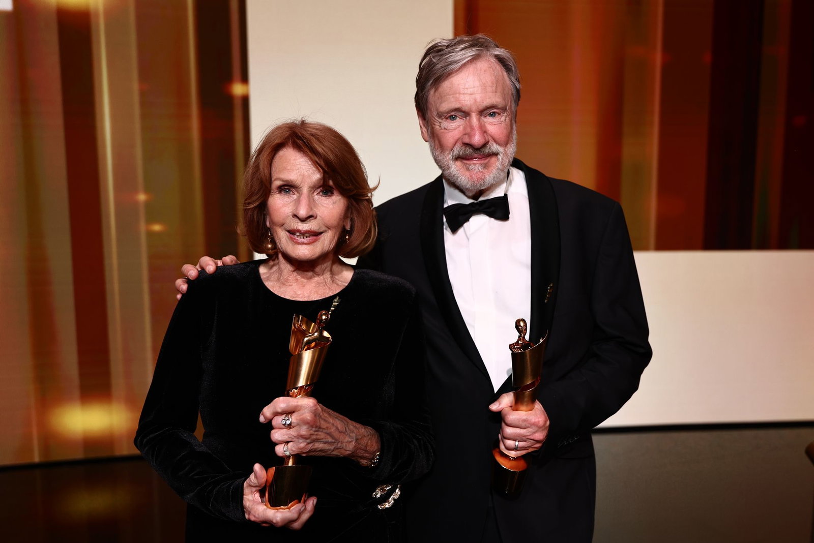 Gewannen beim Deutschen Filmpreis 2026 als Schauspieler: Senta Berger (weibliche Hauptrolle) und Michael Wittenborn (männliche Nebenrolle). (Archivbild)