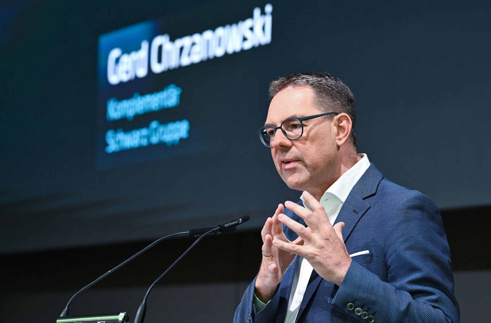 Chef der Schwarz-Gruppe: Gerd Chrzanowski. (Archivbild)