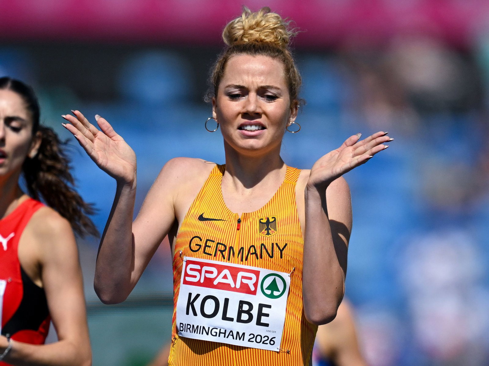 Smilla Kolbe zeigte einen starken 800-Meter-Vorlauf.