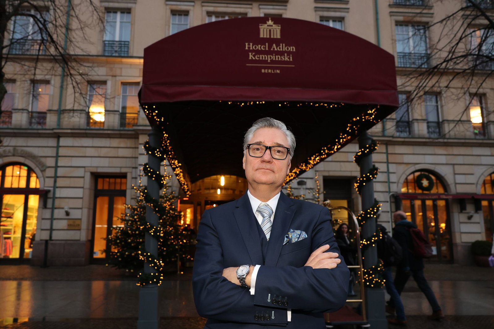 Felix Adlon ist Nachfahre der Gründer und spricht im Interview über den Namen des Nobelhotels. (Archivbild)