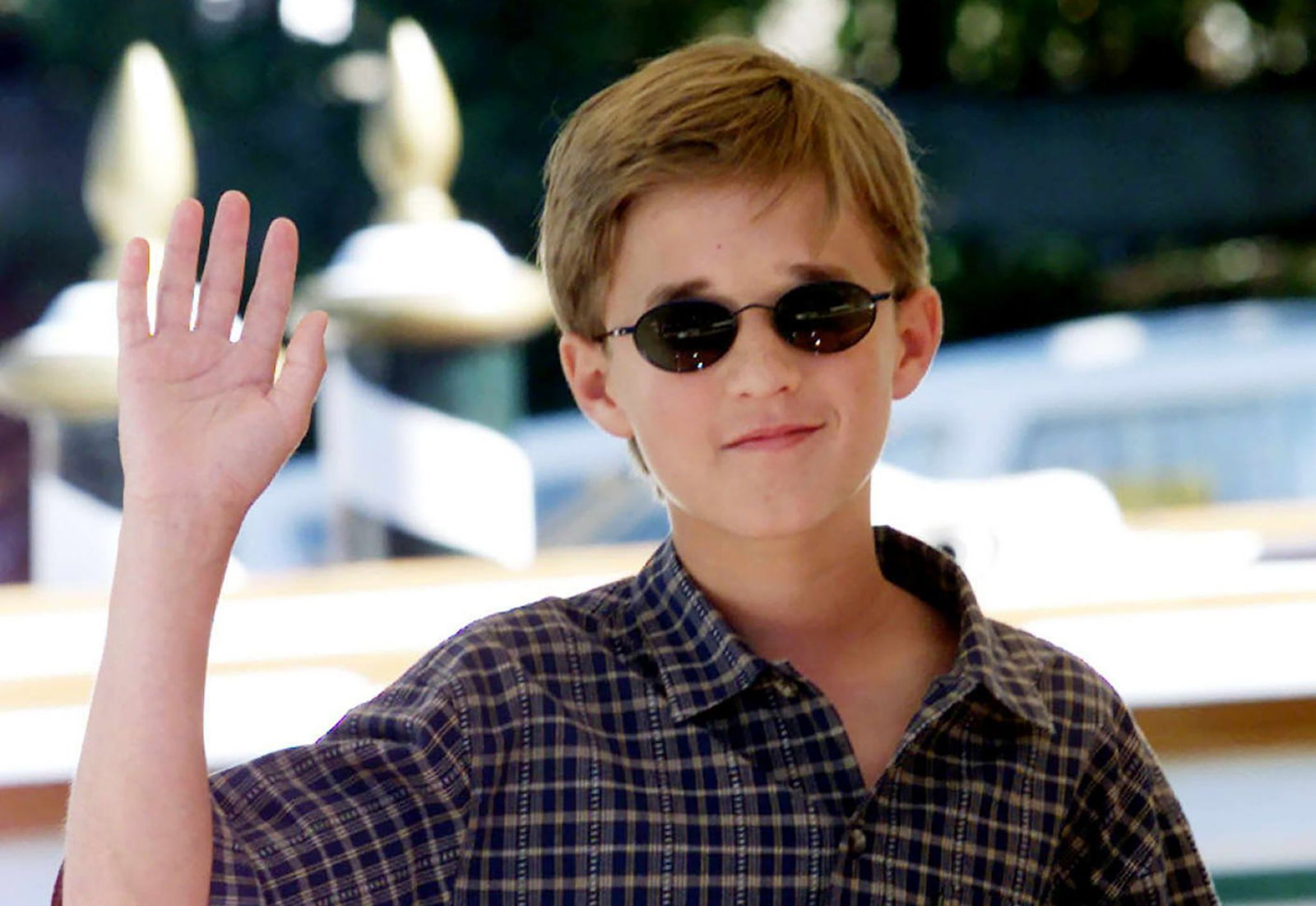Haley Joel Osment im September 2001 in Venedig, wo er an der Pressevorführung des Films «A.I. - Künstliche Intelligenz» von Steven Spielberg teilnahm. (Archivbild)