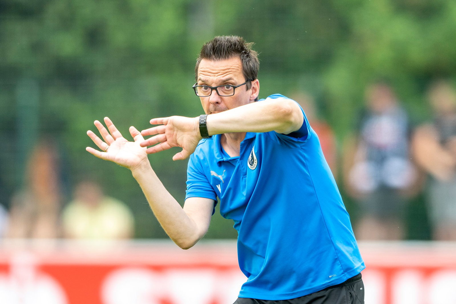  Trainer Kristian Arambasic damals noch im Dienst für BSV Rehden. (Archivbild)