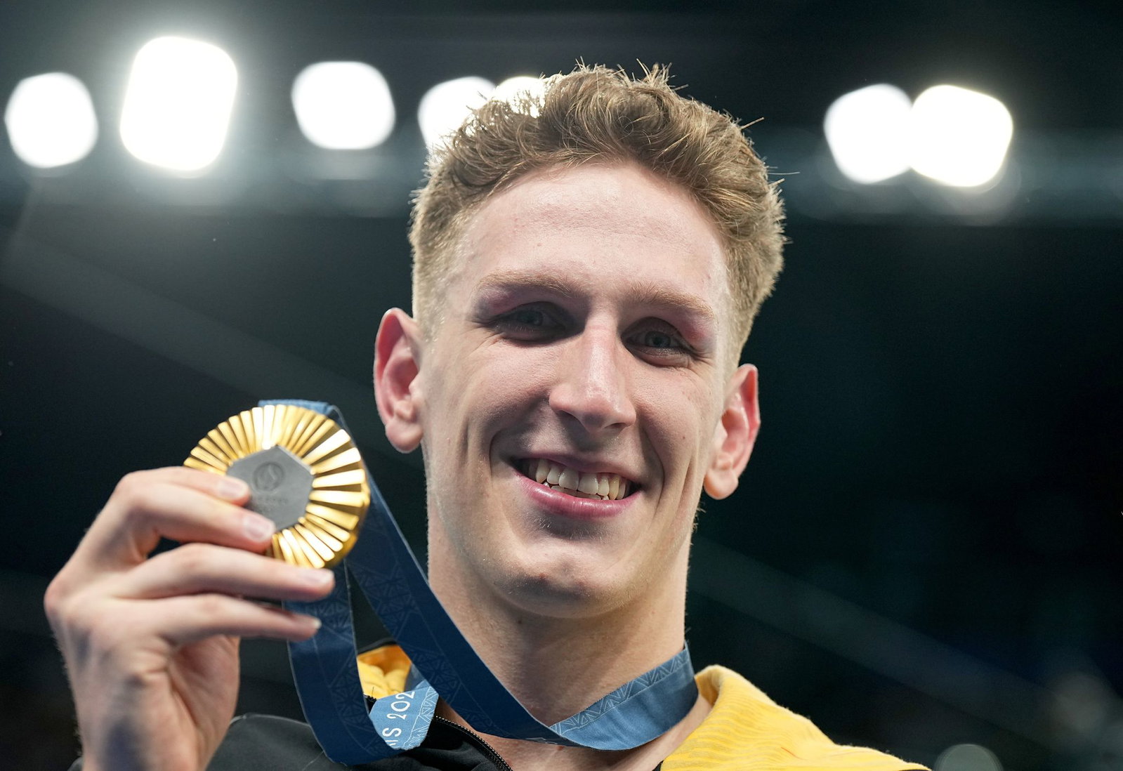 Darf sich Lukas Märtens in Paris wieder über Gold freuen? (Archivbild)