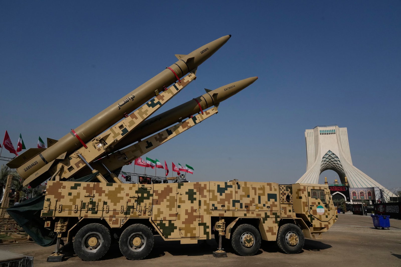 Irans Raketen stellen eine große Bedrohung für die mit den USA verbündeten Staaten am Persischen Golf dar. (Symbolbild)