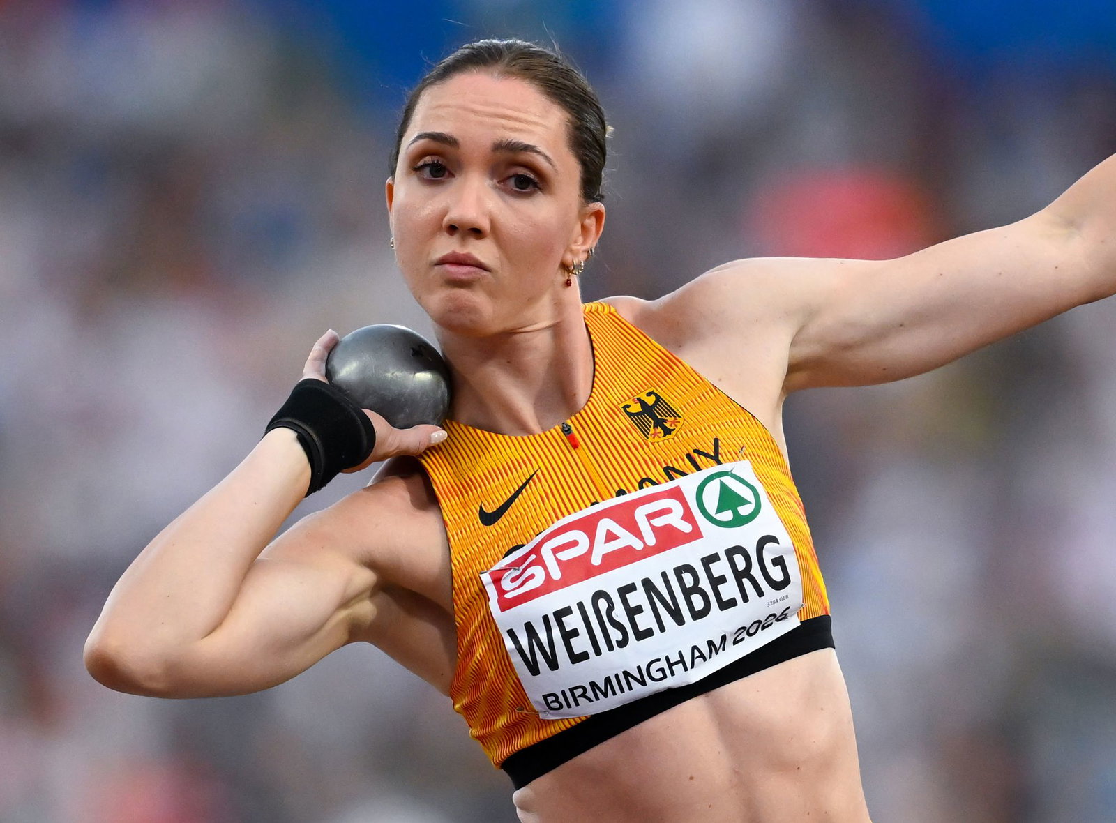Für Sophie Weißenberg lief der erste Tag im Siebenkampf gut.