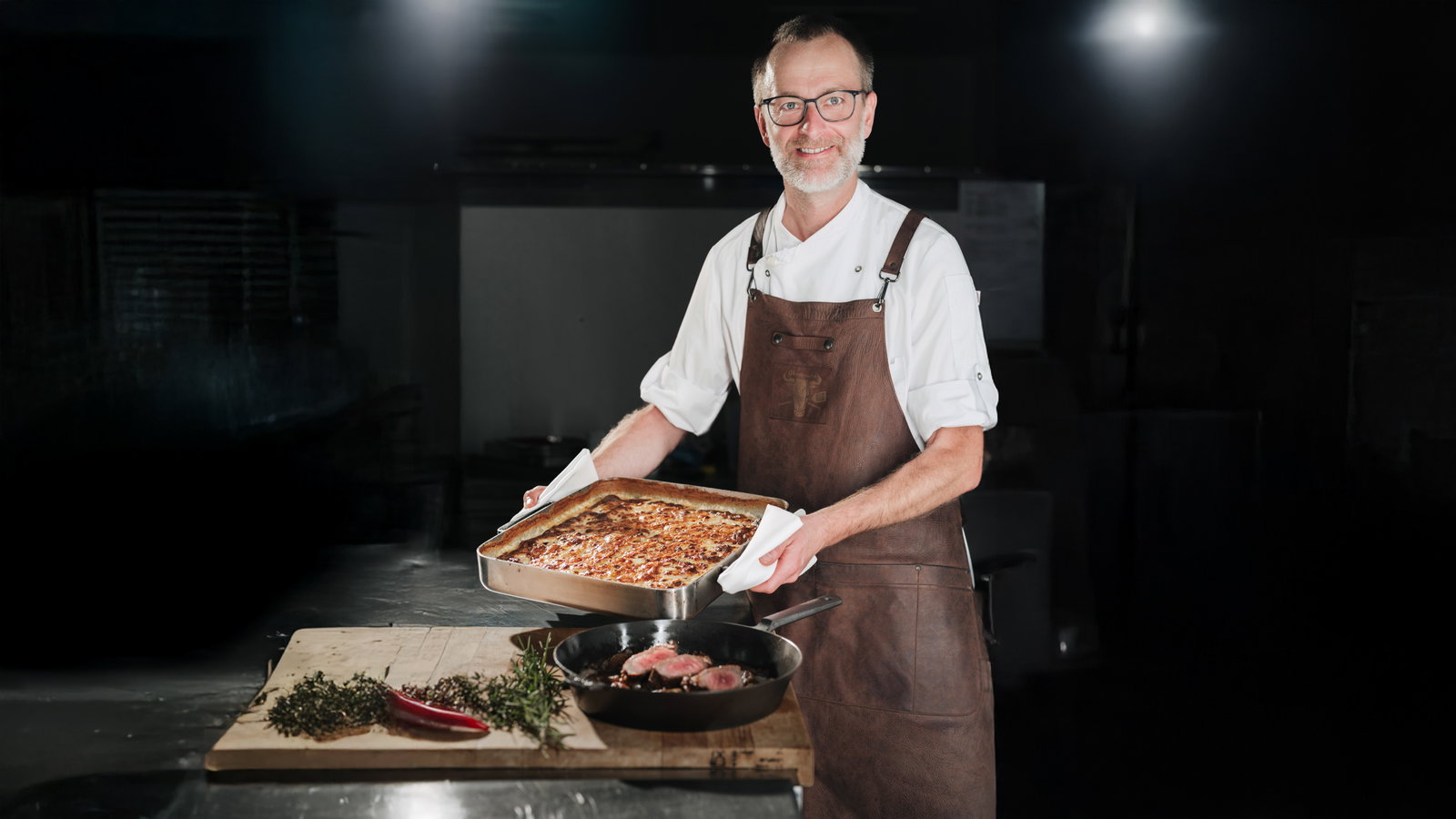 Kartoffelgratin & Entrecôte