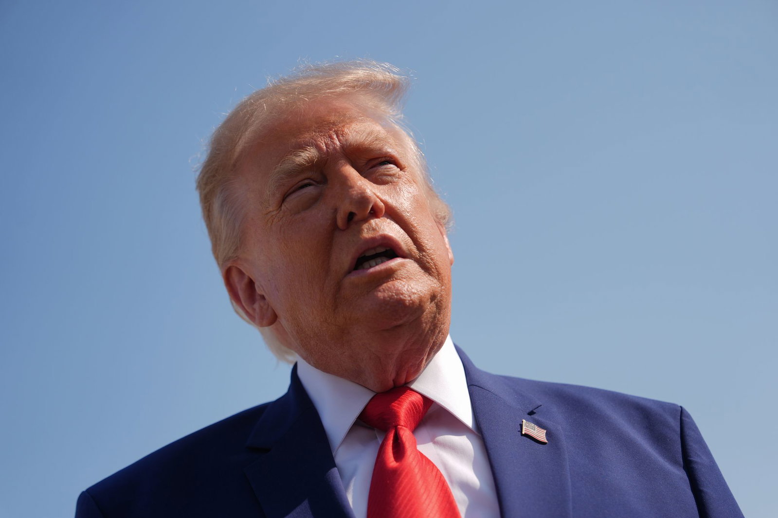 US-Präsident Trump spricht von bedeutenden Fortschritten im Bemühen um eine Beendigung des Iran-Kriegs. 