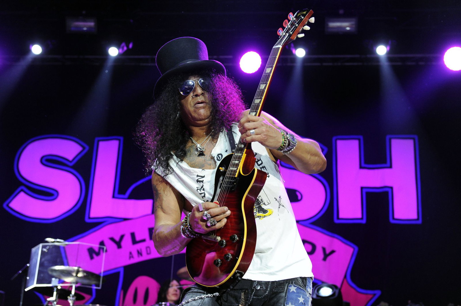 Slash bezeichnet sich selbst als Reptilienliebhaber. (Archivbild)