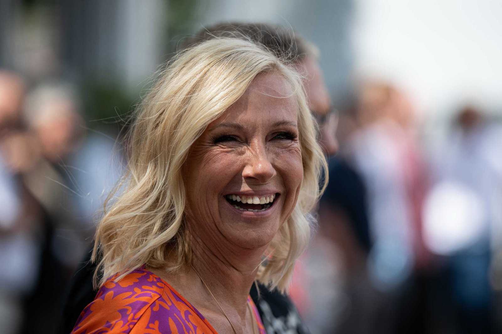 Andrea Kiewel ist das Gesicht und die beliebte Moderatorin der populären Show «ZDF-Fernsehgarten». (Archivbild)