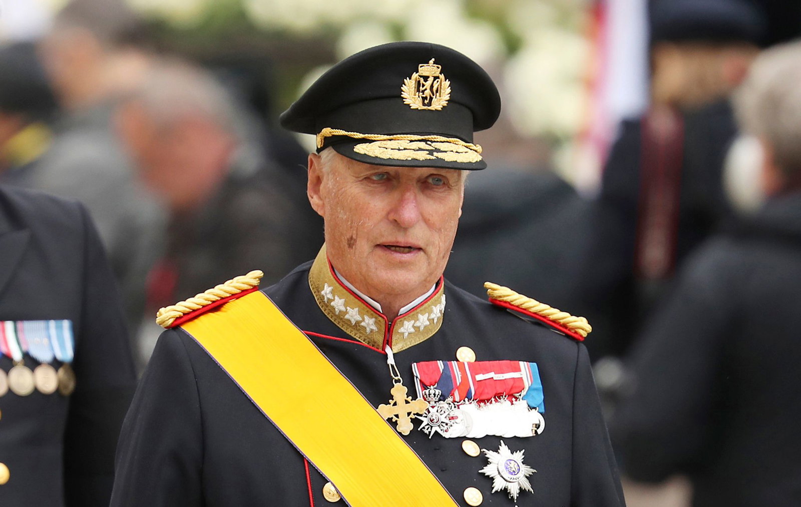 König Harald V. war ein zurückhaltender Monarch. (Archivbild)