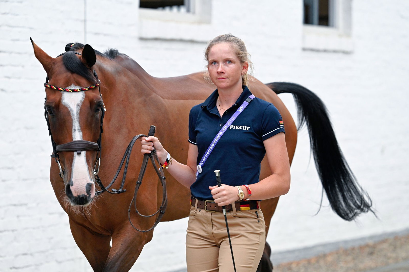  Sophie Hinners reitet in Aachen ihre erste WM.
