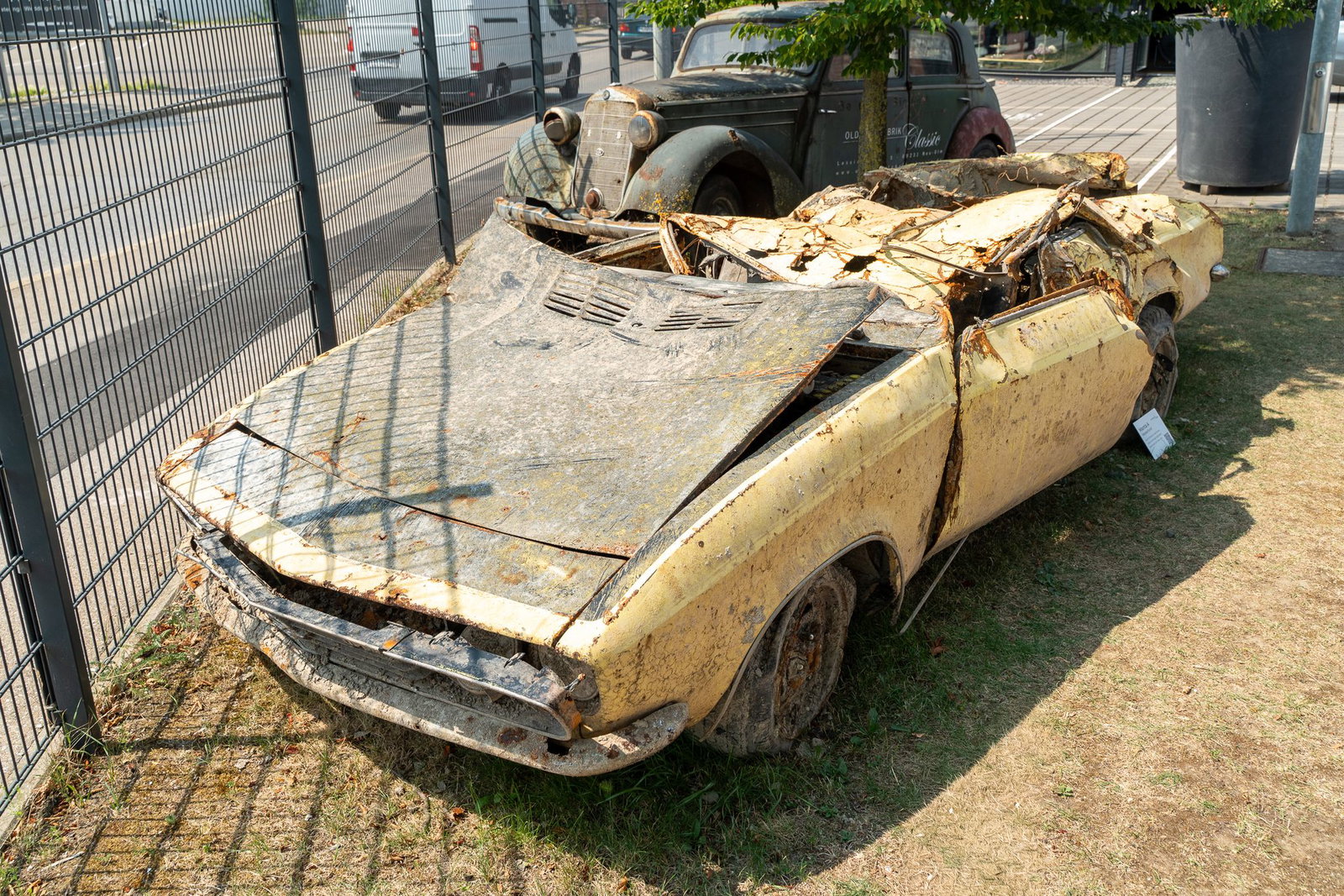 An Fahren ist nicht mehr zu denken.