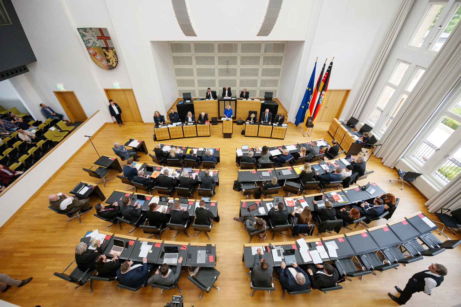 Der Saar-Landtag tagt. (Archivbild)