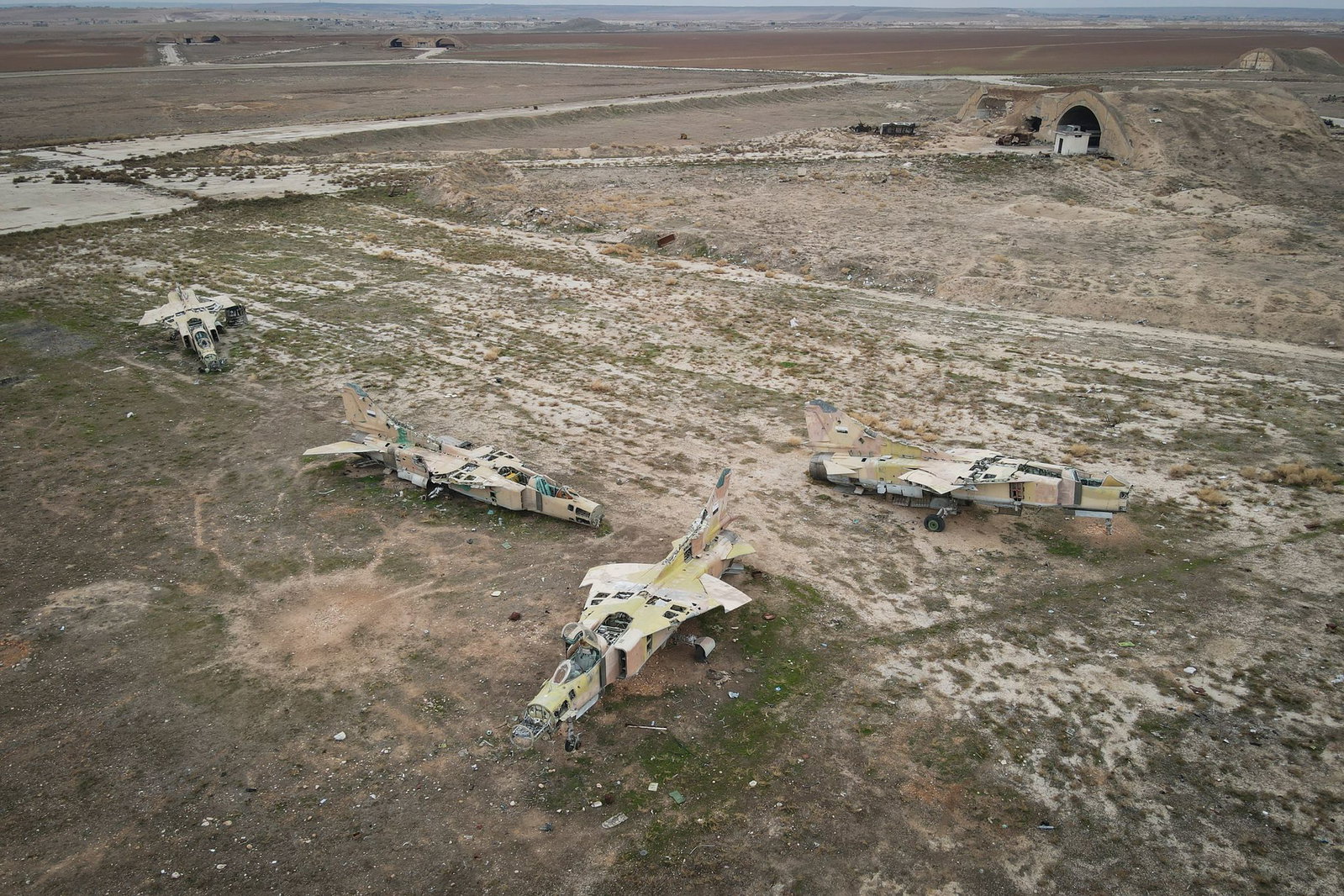 In der vergangenen Woche hat das israelische Militär einen syrischen Militärflugplatz nahe der türkischen Grenze bombardiert. (Archivbild)
