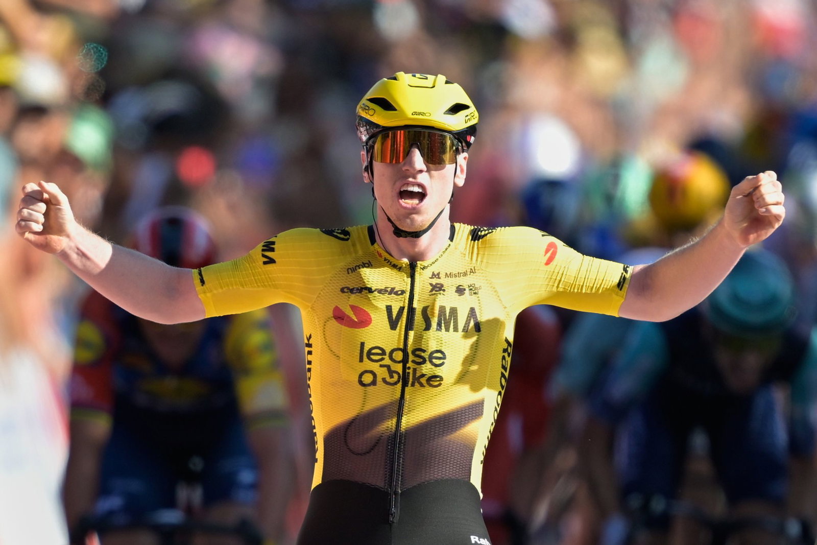 Matthew Brennan gewann die fünfte Etappe der Spanien-Rundfahrt. (Archivbild)