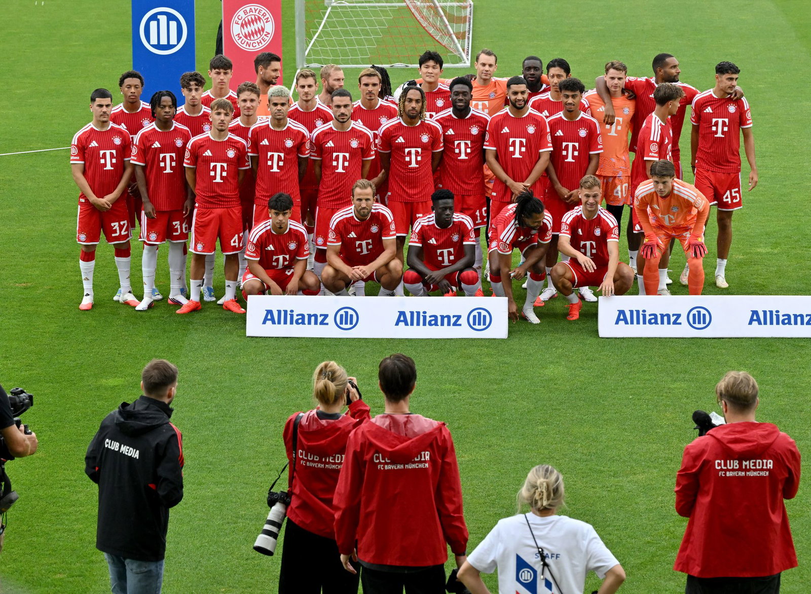Der FC Bayern freut sich auf die neue Saison.