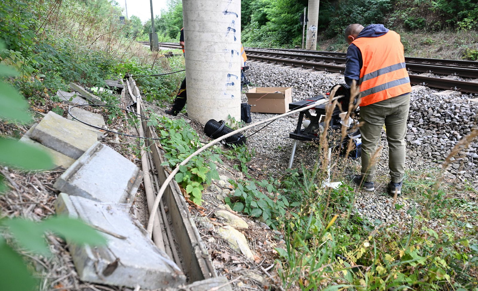 Nach der Instandsetzung fahren die Züge wieder planmäßig.