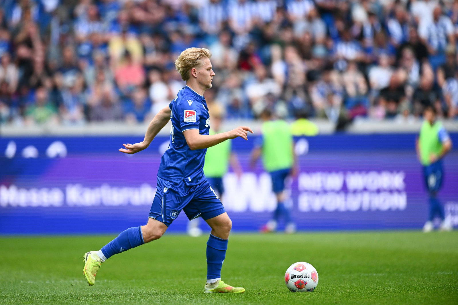Der bisherige KSC-Profi Andreas Müller spielt künftig in der 3. Liga. (Archivbild)