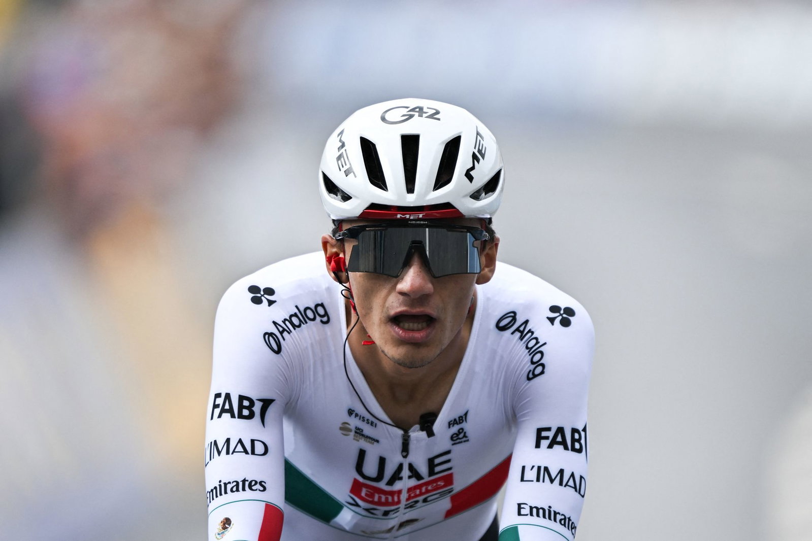 Top-Favorit Isaac del Toro hat sich bei der Deutschland Tour gleich an die Spitze gesetzt.