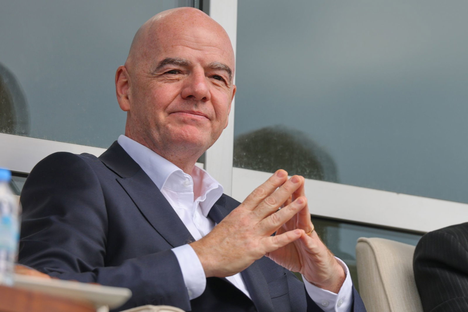 Der schwer in die Kritik geratene FIFA-Boss Gianni Infantino. (Archivbild)