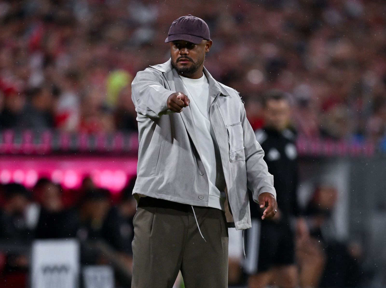 Der «Boss» und Antreiber am Spielfeldrand: Vincent Kompany.