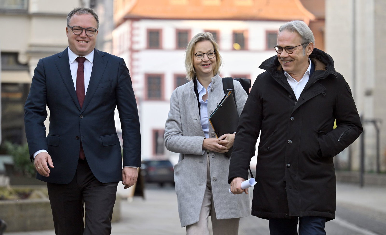 Die Thüringer Brombeer-Koalition ist die einzige ihrer Art in Deutschland. (Archivbild)