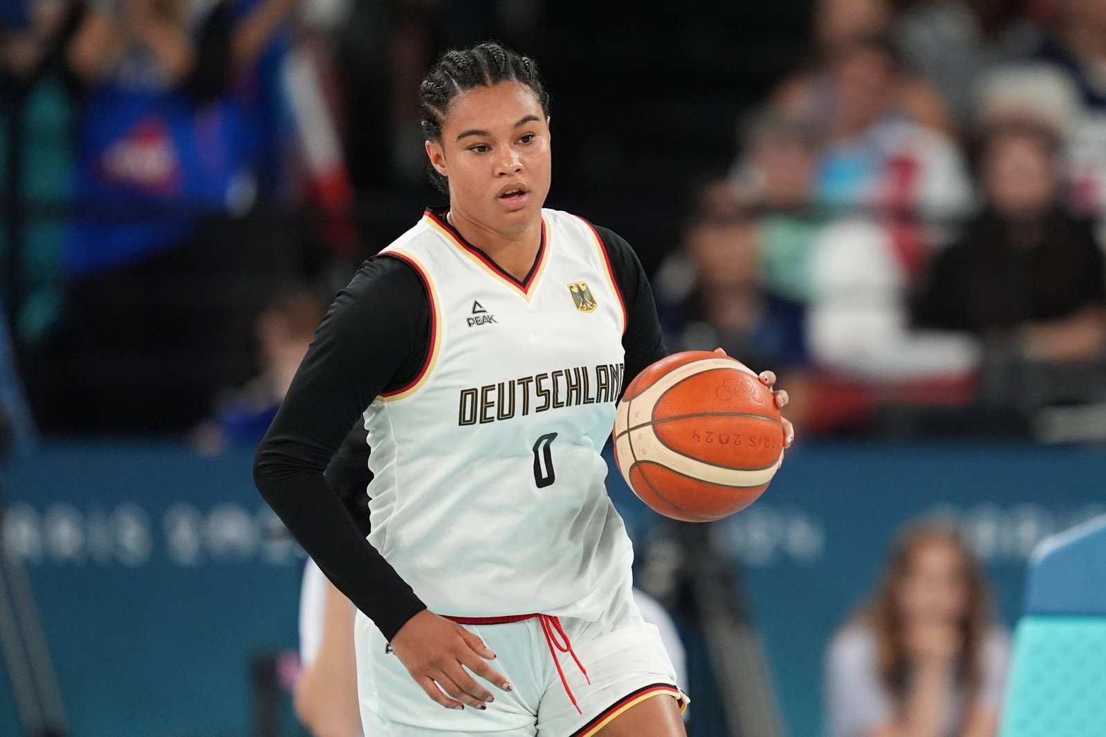 Satou Sabally wird dem deutschen Nationalteam bei der Heim-WM fehlen. (Archivbild)