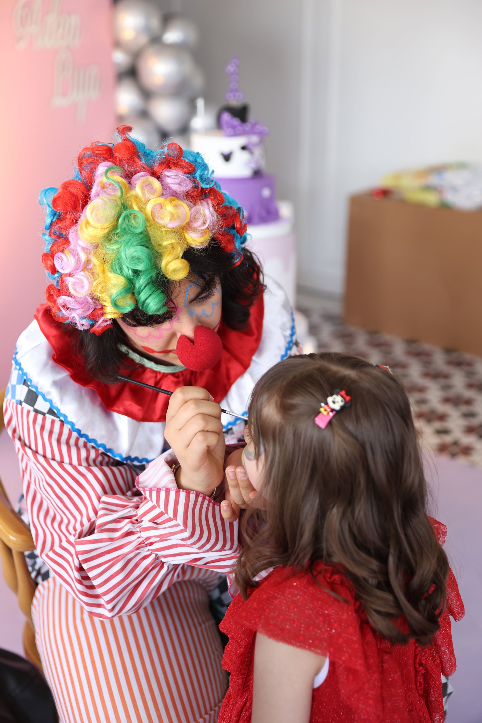 Clown mit Kind