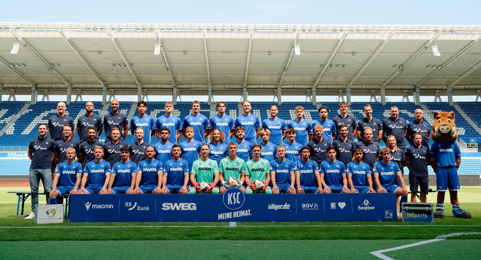 Der Karlsruher SC verlor gegen den Bundesligisten TSG Hoffenheim. (Archivbild)