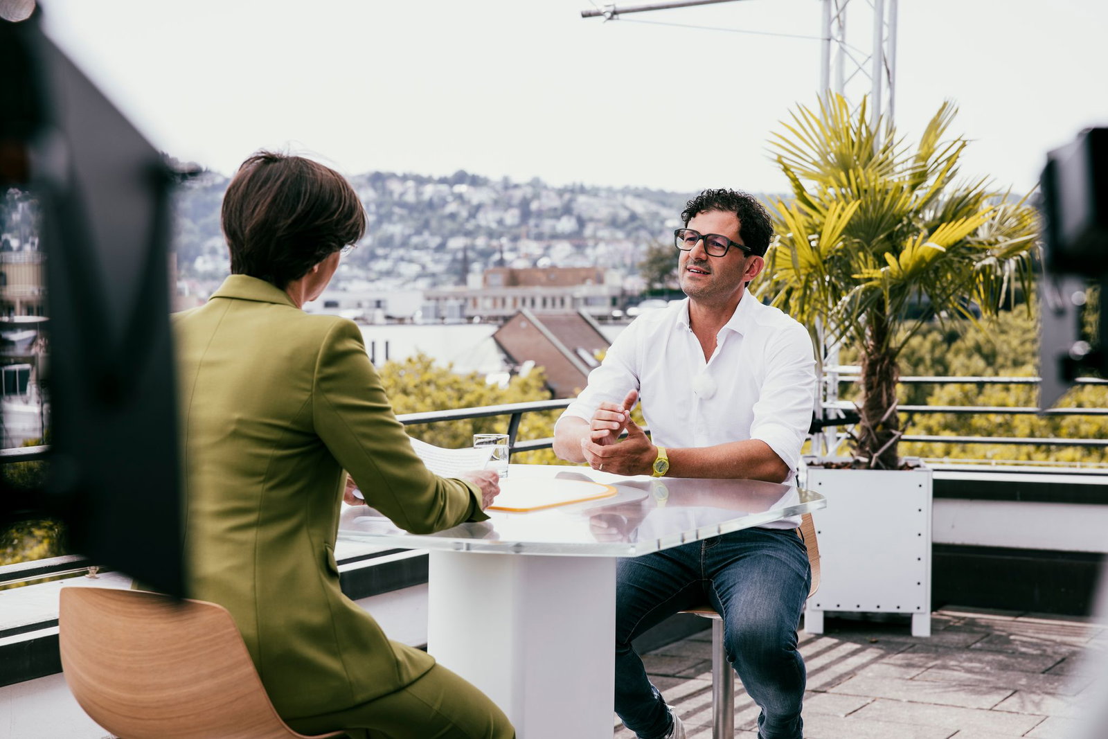 Pantisano im Sommerinterview des ZDF. (Handout)