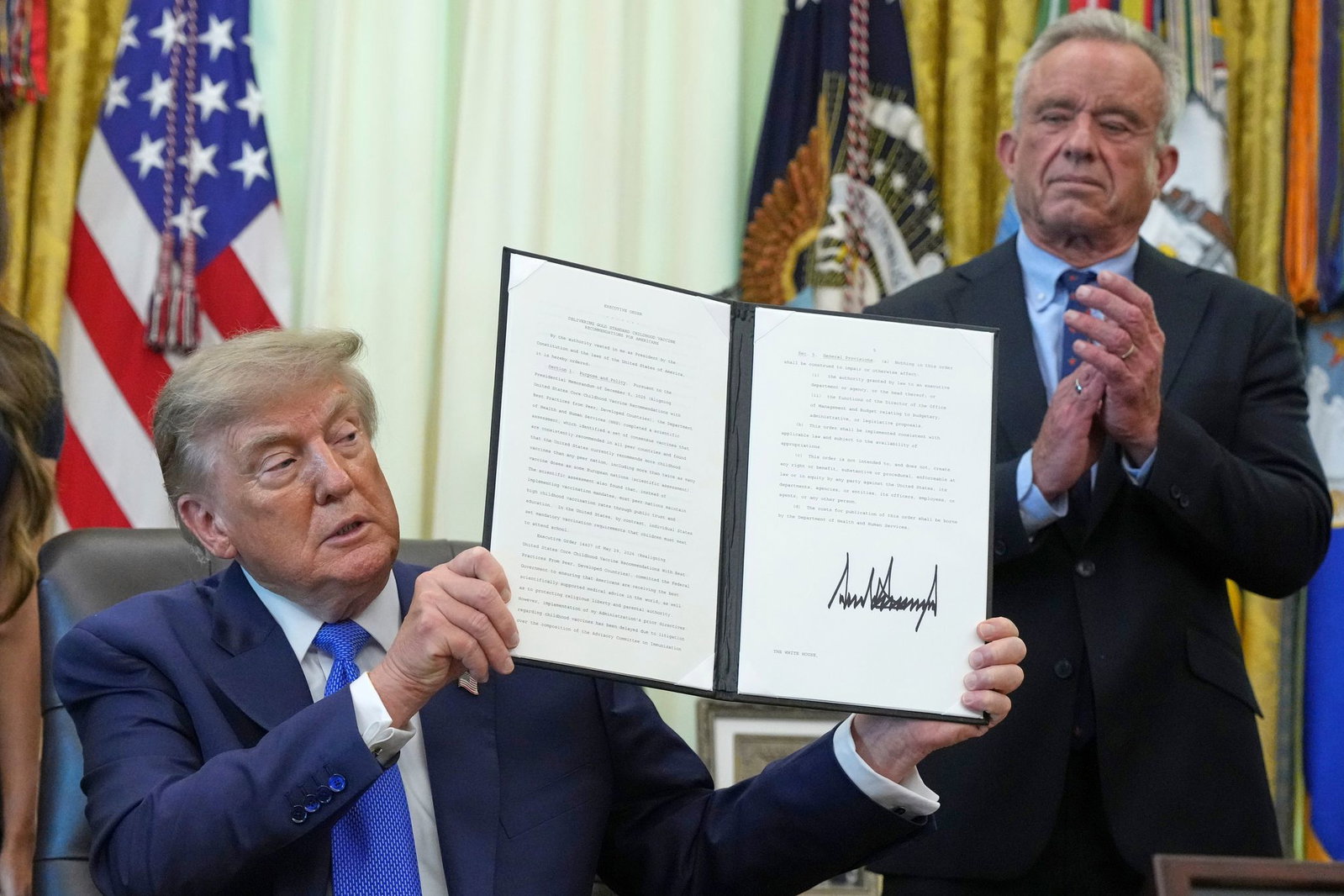 Trump räumte selbst ein, dass er sich auf unbelegte Behauptungen stütze.
