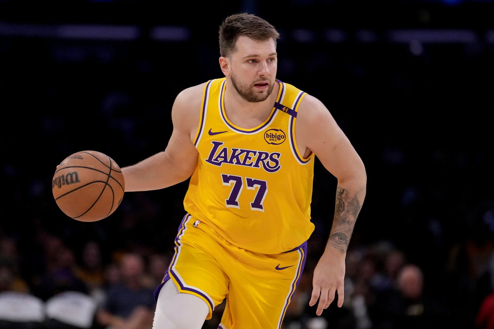 Bekommt einen neuen Boss: Lakers-Star Luka Doncic. (Archivbild)