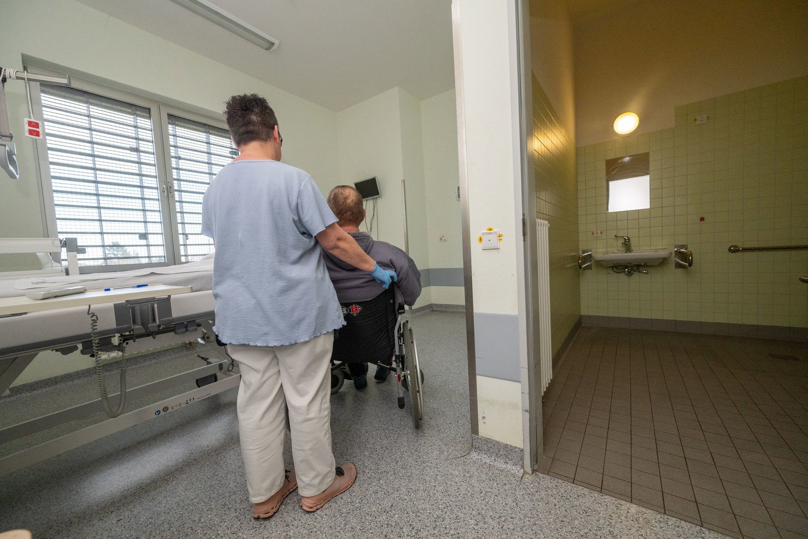 Im Gefängniskrankenhaus in Wittlich gibt es auch Pflege-Hafträume. (Archivbild)
