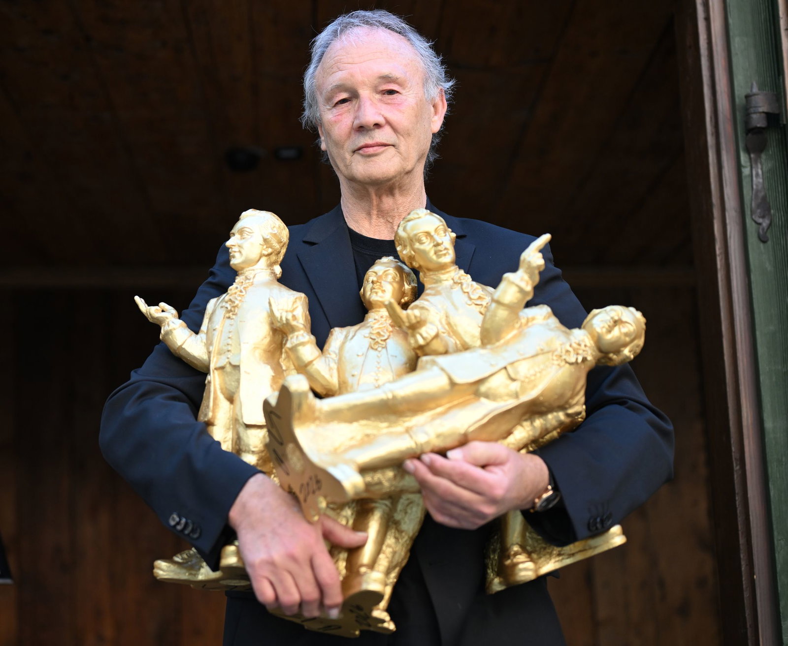 Der Konzeptkünstler ist bekannt für Figuren von bekannten Persönlichkeiten. (Archivbild)