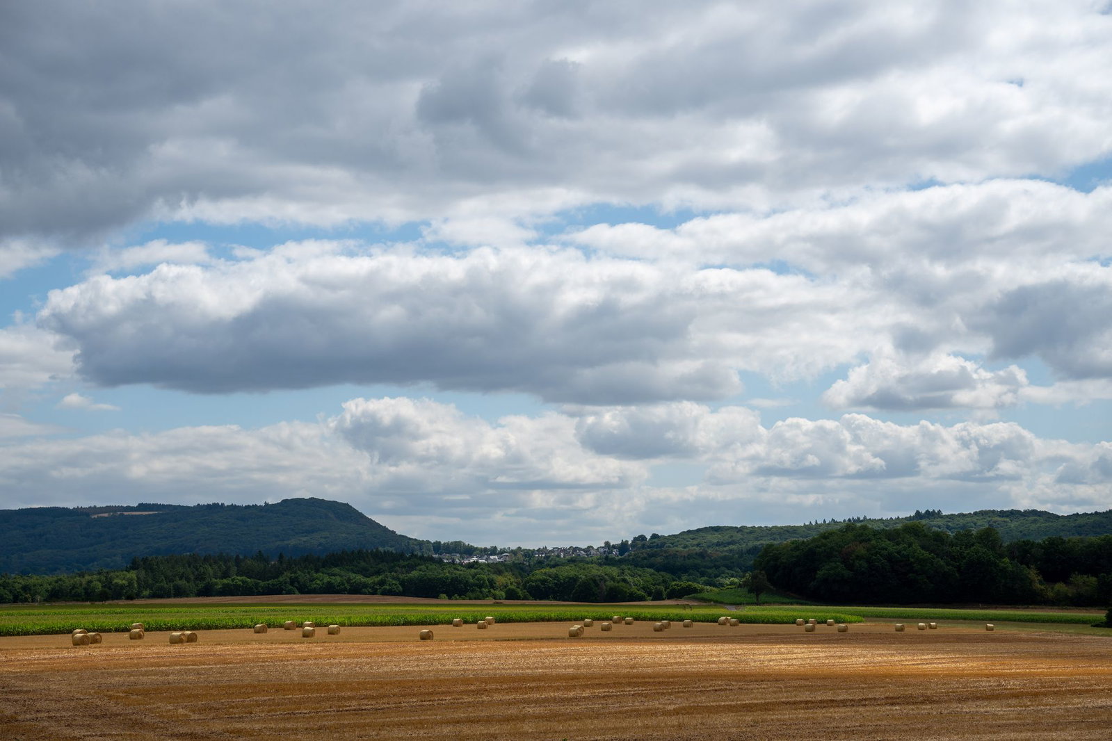 Die Wolken bringen in den kommenden Tagen immer wieder Regen mit sich. (Symbolbild)