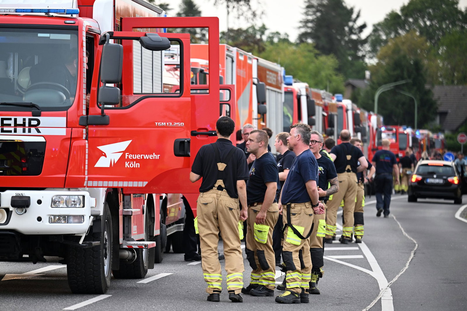 Die Deutsche Feuerwehr-Gewerkschaft verlangt Verbesserungen. 