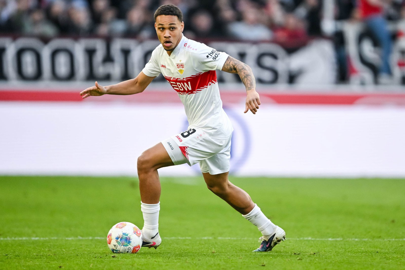 Pechvogel: VfB-Spieler Nikolas Nartey. (Archivbild)
