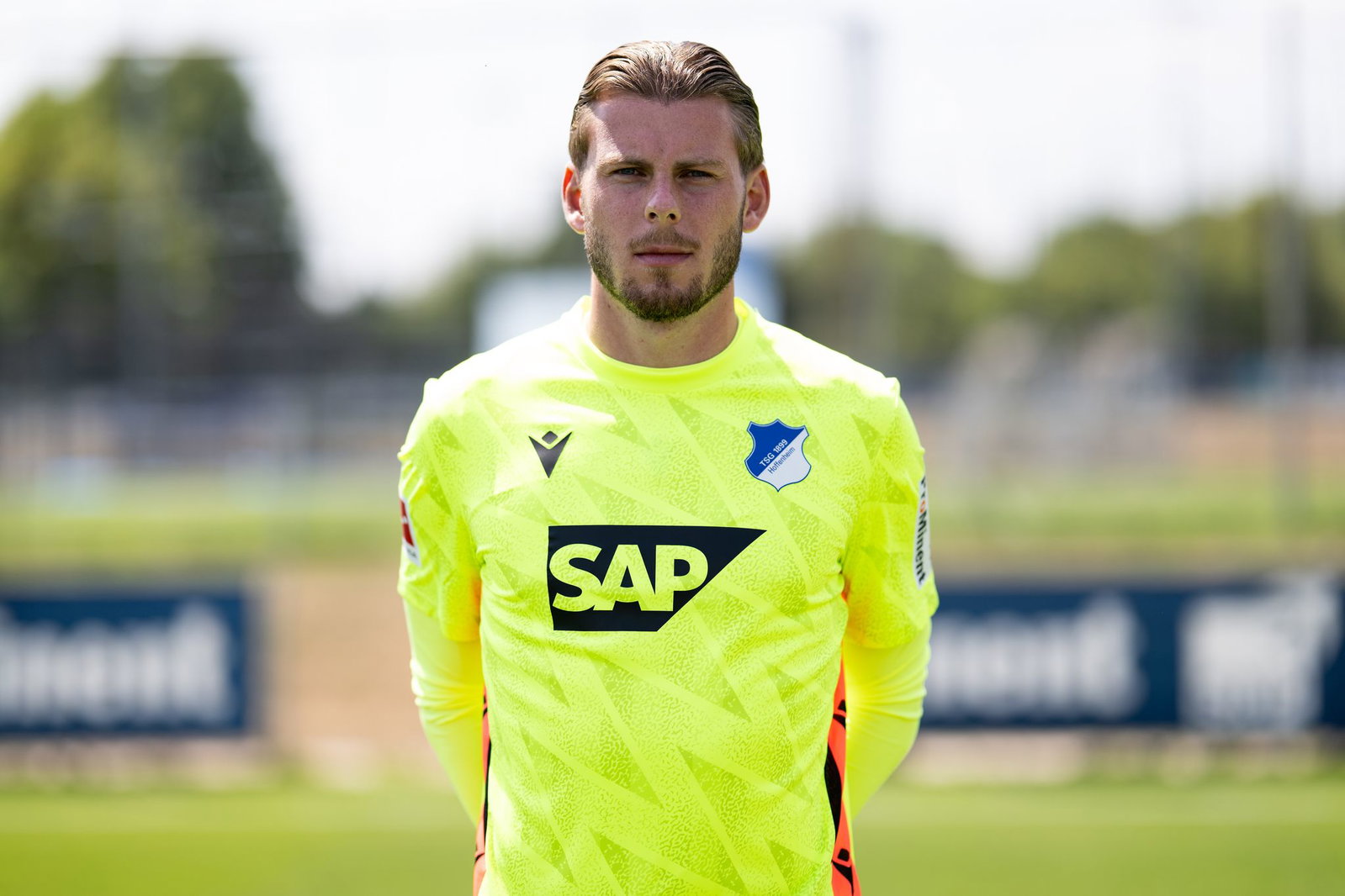 Luca Philipp wird für die TSG 1899 Hoffenheim im Tor gegen Aue stehen. (Archivbild)