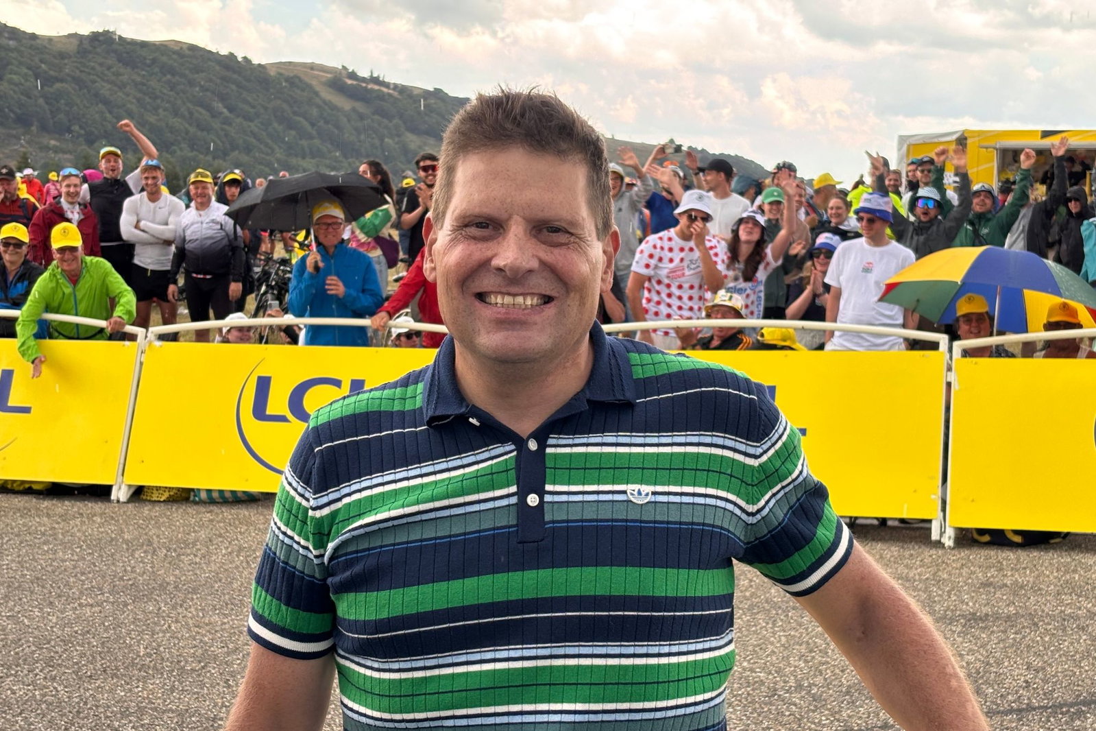 Jan Ullrich bei der 14. Etappe der diesjährigen Tour de France. (Archivbild)