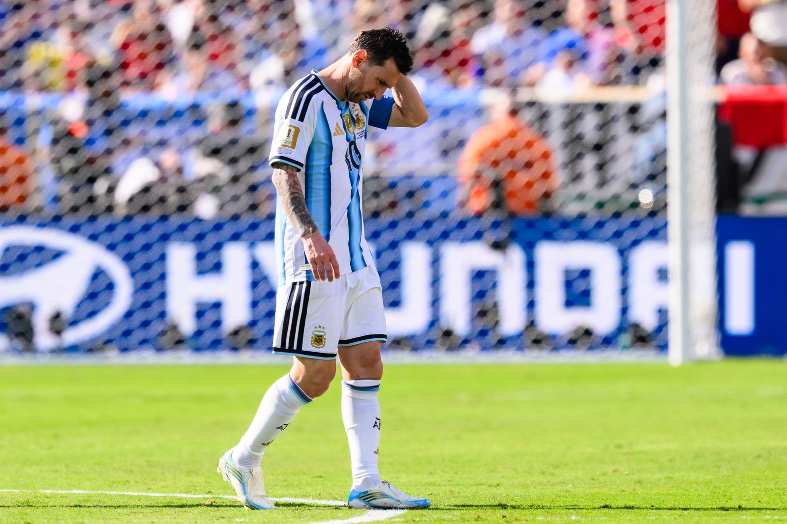Messi verabschiedete sich in emotionalen Worten von seinem Vater. (Archivbild) 
